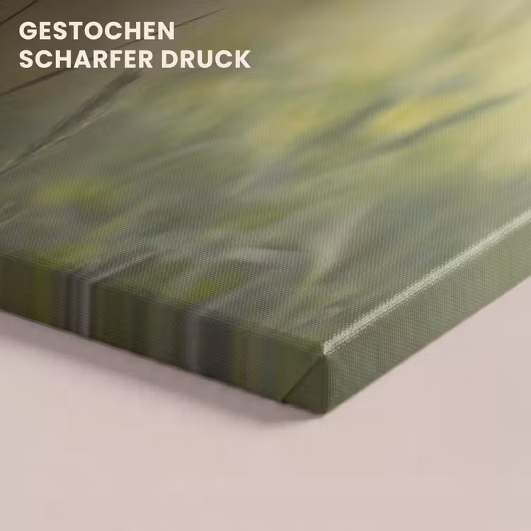 Graan - Aar - Natuur - Groen - Detail canvas 2cm klein -closeup_print_DE
