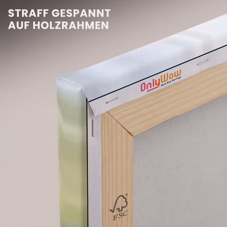 Graan - Aar - Natuur - Groen - Detail canvas 2cm klein -uniquesellingpoint_afwerking-onlywow_DE