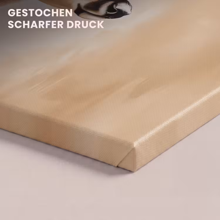 Gewei - Kerst - Rendier - Rood canvas 2cm klein -uniquesellingpoint_afwerking-onlywow_DE