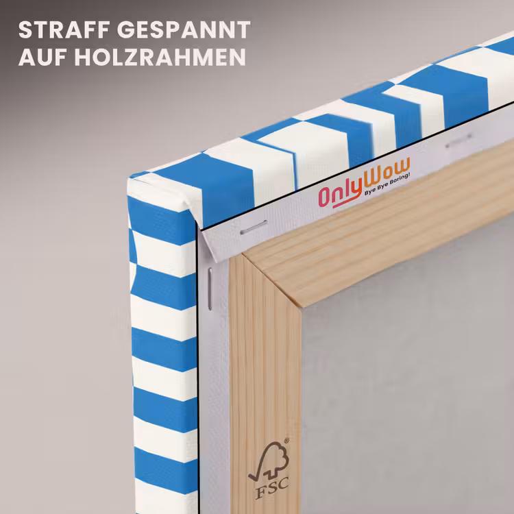 Golvend - Patroon - Blauw canvas 2cm klein 34 -uniquesellingpoint_afwerking-onlywow_DE