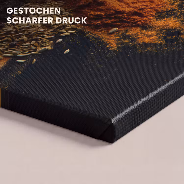 Specerijen - Explosie - Oranje canvas 2cm klein -closeup_print_DE