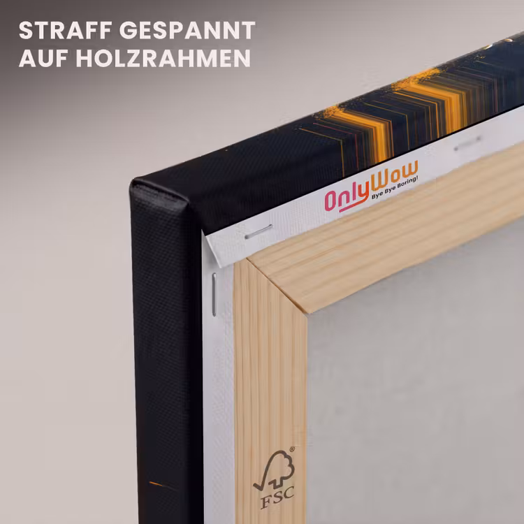 Specerijen - Explosie - Oranje canvas 2cm klein -uniquesellingpoint_afwerking-onlywow_DE