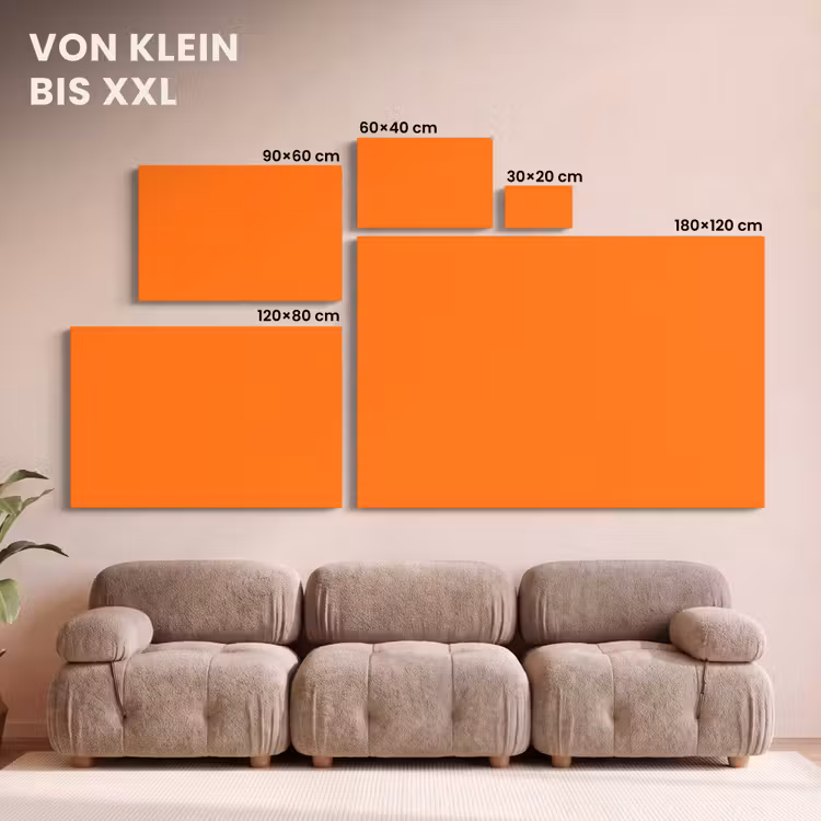 Spiced - Pumpkin - Oranje canvas 2cm klein 34 -Xsfeer8_DE