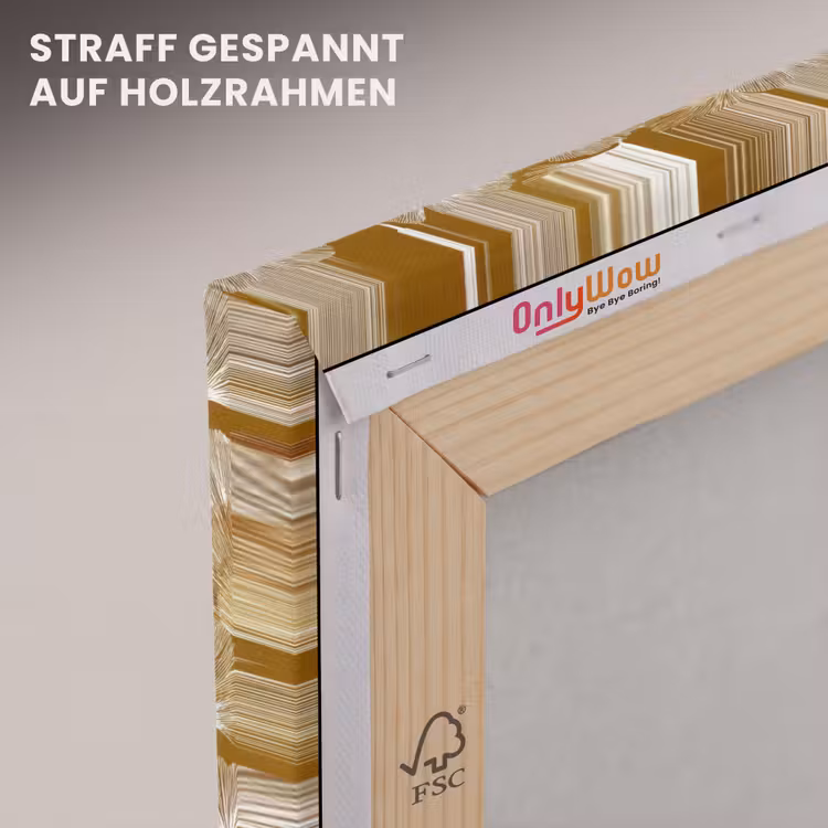 Ginkgo - Bladeren - Goud canvas 2cm klein 34 -uniquesellingpoint_afwerking-onlywow_DE