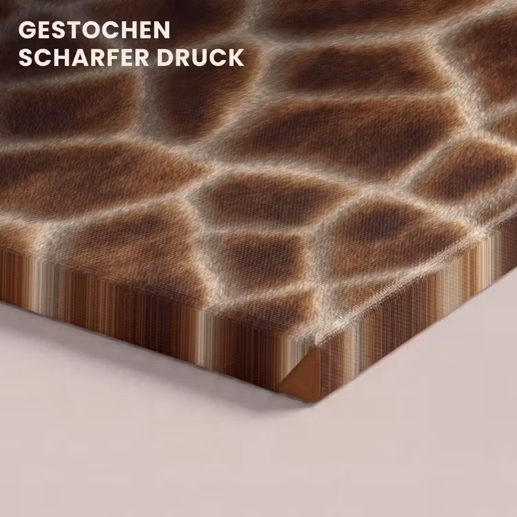 Giraf - Bruin - Vacht canvas 2cm klein 34 -uniquesellingpoint_afwerking-onlywow_DE