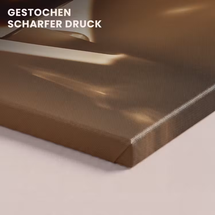 Glas - Ijskoffie - Schaduw - Bruin canvas 2cm klein -closeup_print_DE