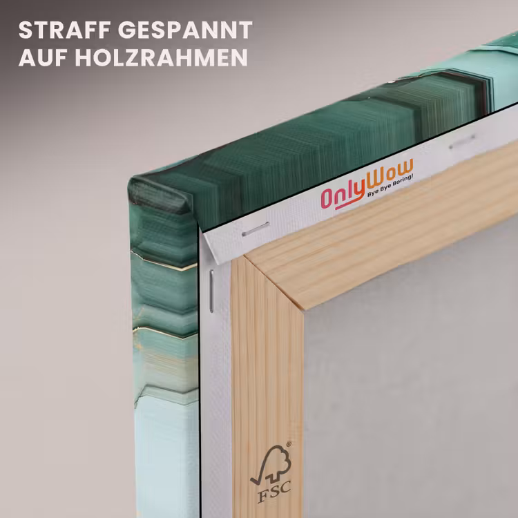 Goud - Marmer - Groen - Luxe - Marmerlook - Grijs canvas 2cm klein -uniquesellingpoint_afwerking-onlywow_DE