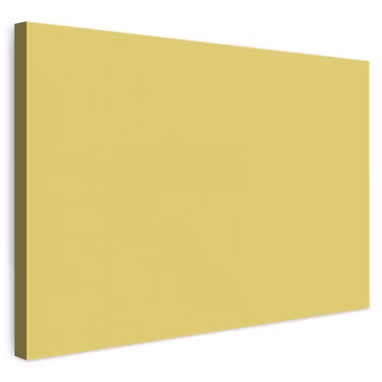 Golden - Ochre - Geel canvas 2cm klein 34 -3d
