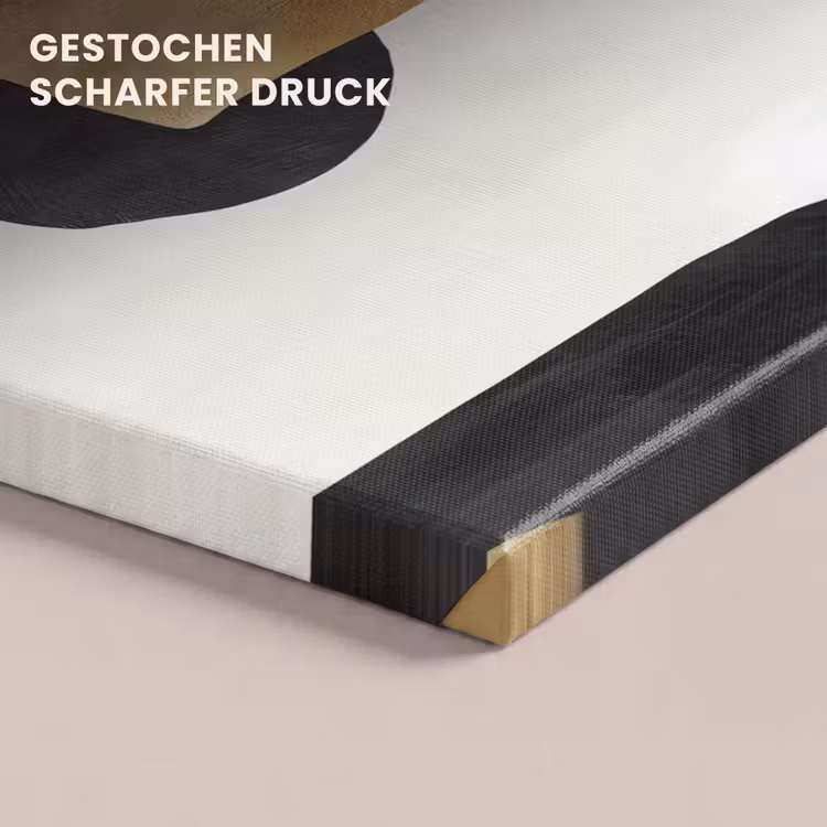 Goud - Rechthoeken - Cirkels - Abstract canvas 2cm klein -closeup_print_DE