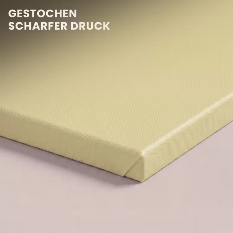 Golden - Clover - Geel canvas 2cm klein 34 -closeup_print_DE