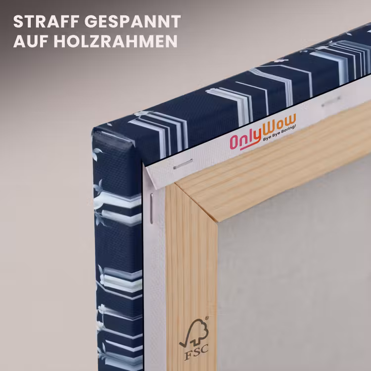 Grafisch - Bloesemtak - Blauw canvas 2cm klein 34 -uniquesellingpoint_afwerking-onlywow_DE