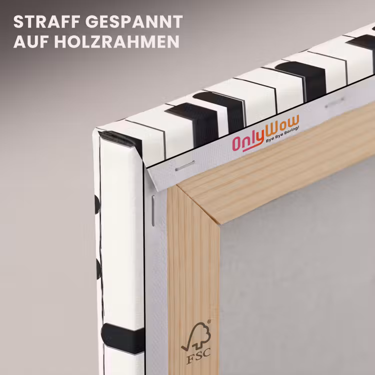 Grafisch - Modern - Zwart canvas 2cm klein 34 -uniquesellingpoint_afwerking-onlywow_DE