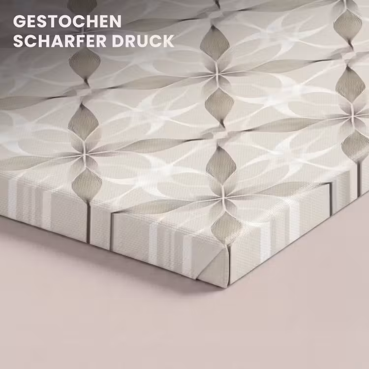Grafisch - Patroon - Grijs canvas 2cm klein 34 -closeup_print_DE