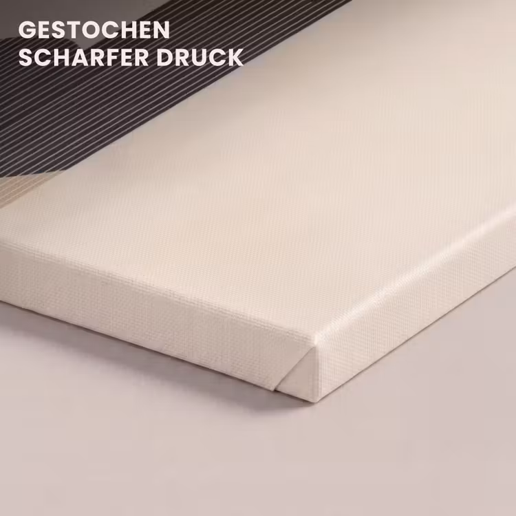 Grafisch gebogen motief - Beige canvas 2cm klein -uniquesellingpoint_afwerking-onlywow_DE