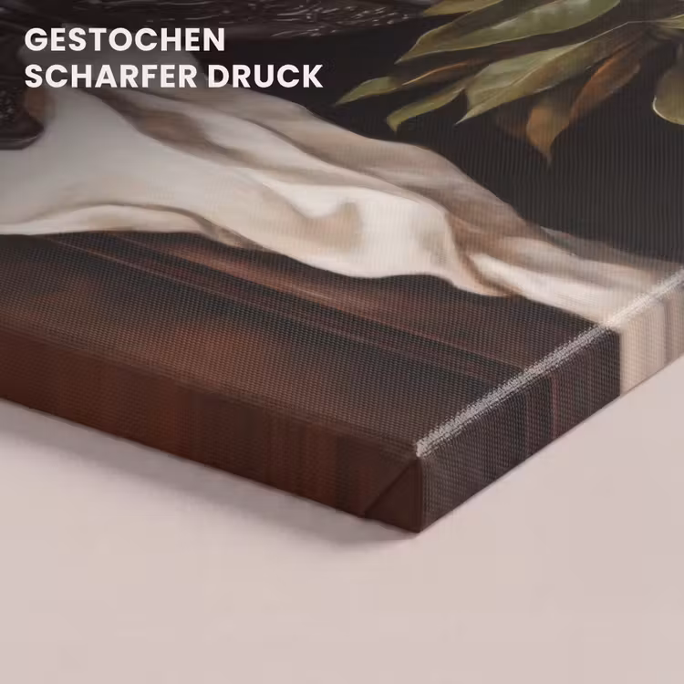 Granaatappels - Klassiek - Vintage canvas 2cm klein -uniquesellingpoint_afwerking-onlywow_DE