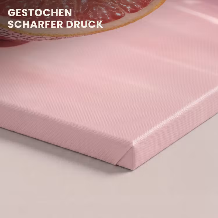 Grapefruit - Roze - Disco - Shiny canvas 2cm klein -uniquesellingpoint_afwerking-onlywow_DE