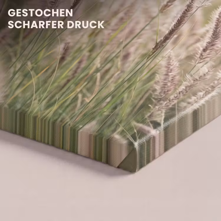 Gras - Close up - Groen canvas 2cm klein -uniquesellingpoint_afwerking-onlywow_DE
