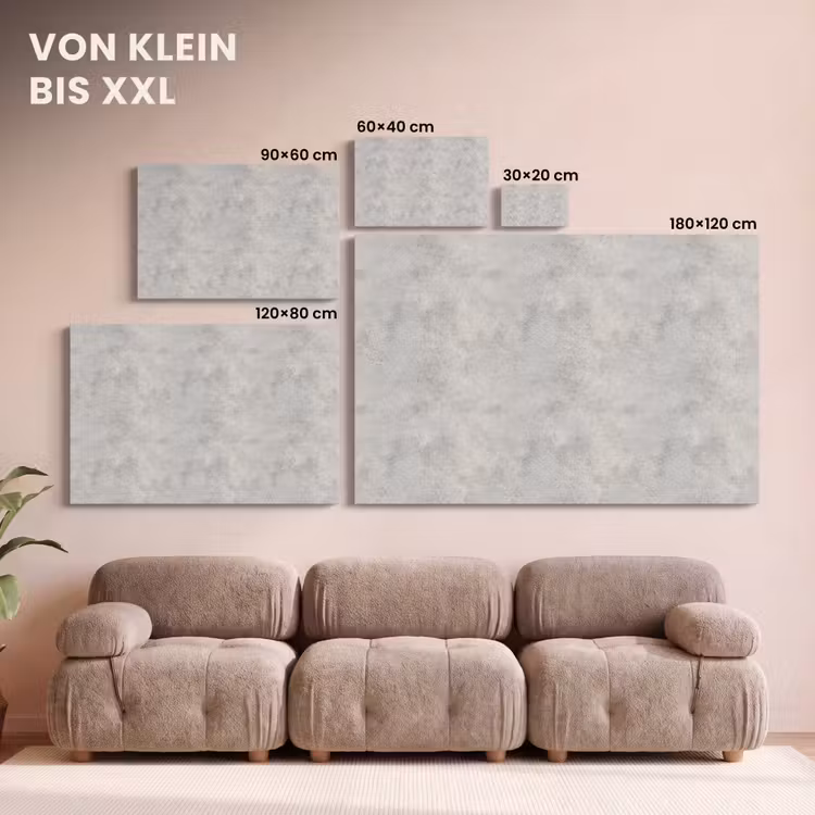 Grijs - Beton - Industrieel canvas 2cm klein 34 -Xsfeer8_DE