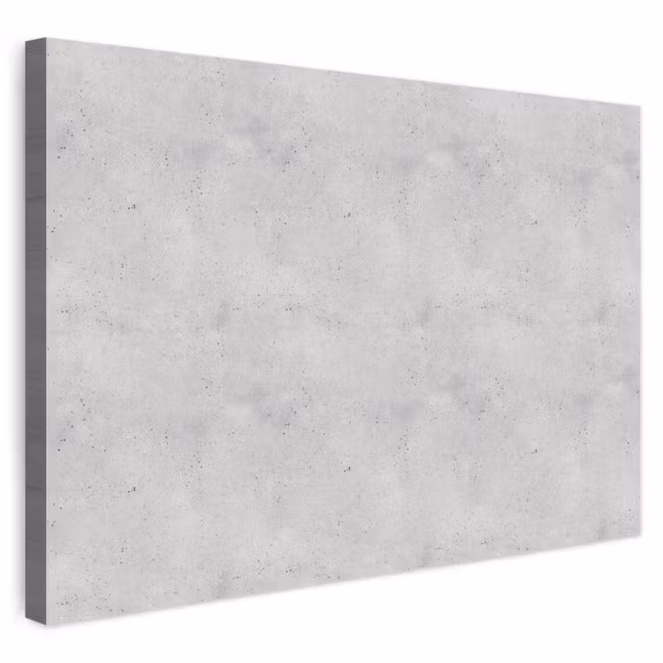 Grijs - Beton - Neutraal canvas 2cm klein 34 -3d