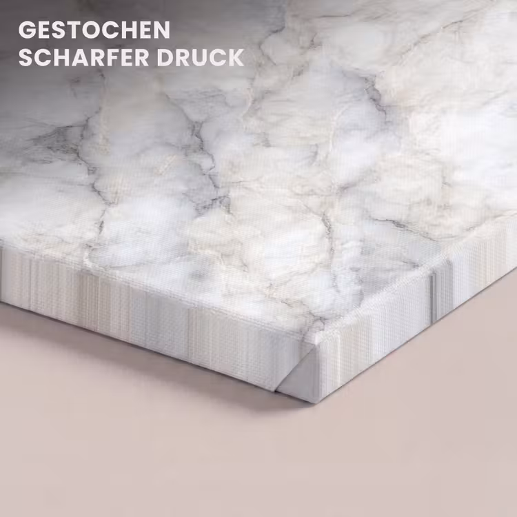 Grijs - Marmer - Gedetailleerd canvas 2cm klein 34 -closeup_print_DE