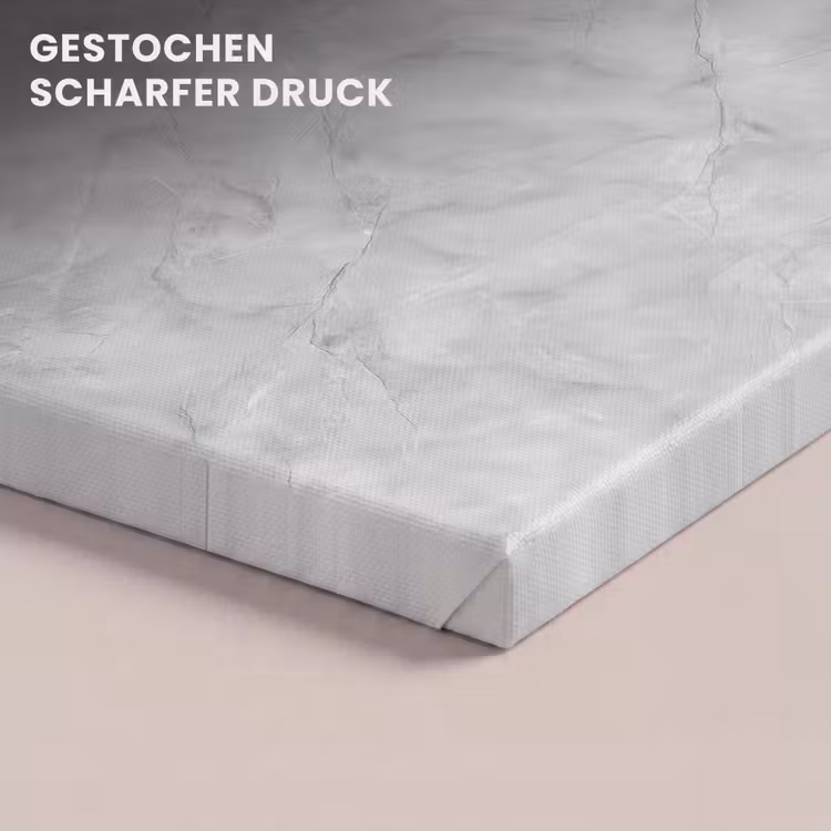 Grijs - Marmer - Mat canvas 2cm klein 34 -closeup_print_DE