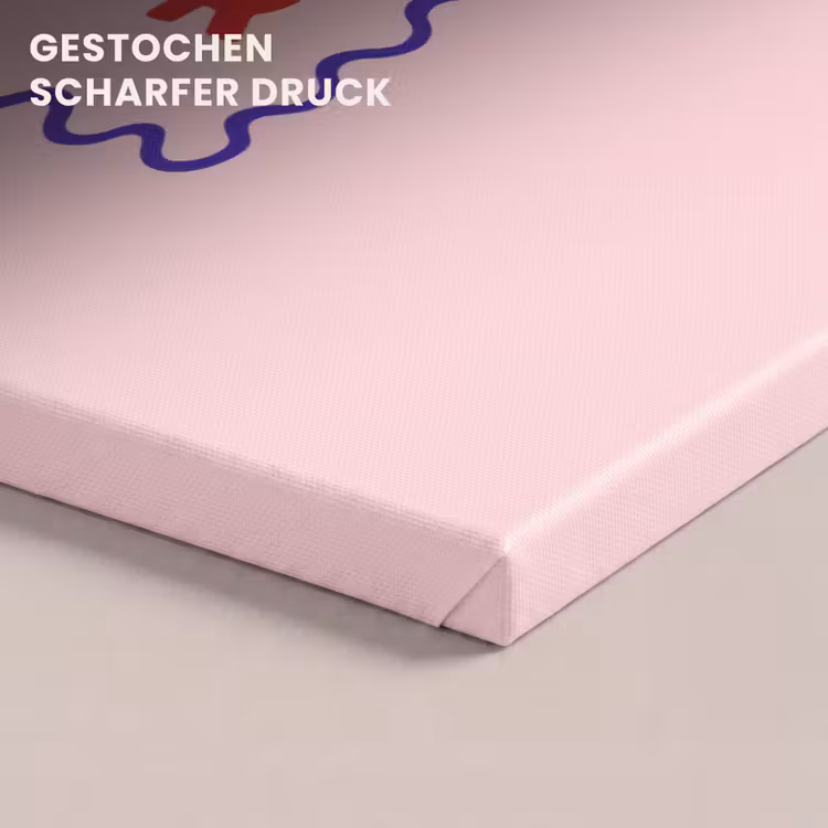 Grl pwr - Roze - Kader canvas 2cm klein -closeup_print_DE