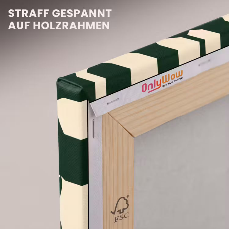 Groen - Organische vlakken - Crème canvas 2cm klein 34 -uniquesellingpoint_afwerking-onlywow_DE