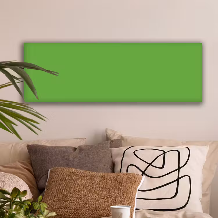 Groen - Kleuren - Natuur canvas 2cm klein 828 -sfeer1