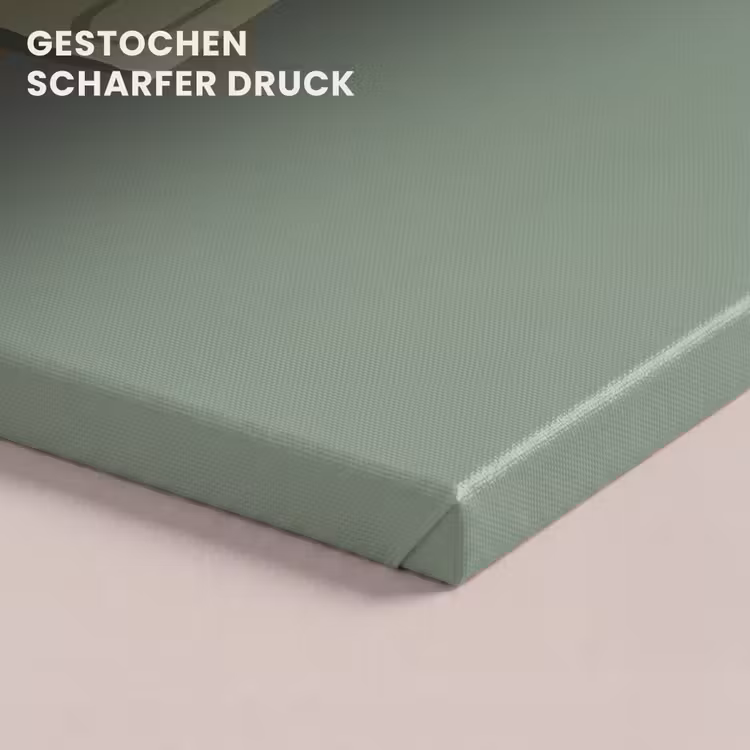 Groen - Waterijsje - Stokje - Illustratie canvas 2cm klein -uniquesellingpoint_afwerking-onlywow_DE