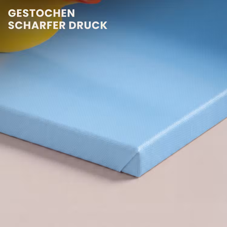 Badeend - Handdoek - Blauw canvas 2cm klein -uniquesellingpoint_afwerking-onlywow_DE