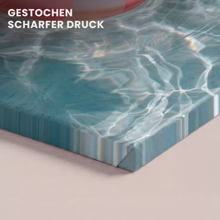 Badeend - Zwemband - Geel canvas 2cm klein -closeup_print_DE
