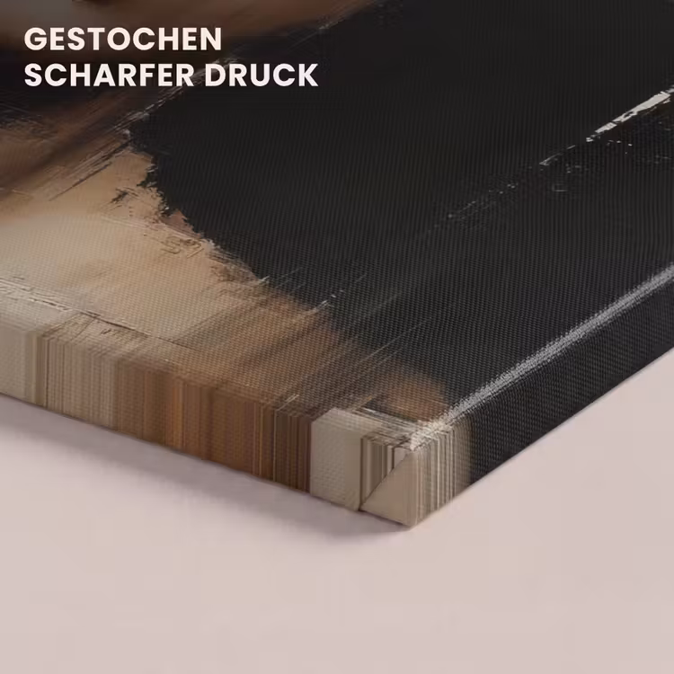 Hand - Gezicht - Strepen - Abstract canvas 2cm klein -closeup_print_DE