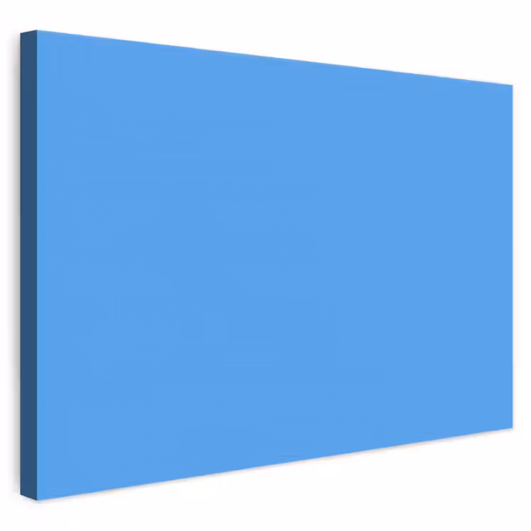 Bright - Azure - Blauw canvas 2cm klein 34 -3d