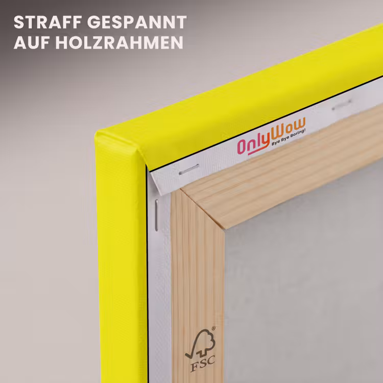 Bright - Canary - Geel canvas 2cm klein 34 -uniquesellingpoint_afwerking-onlywow_DE