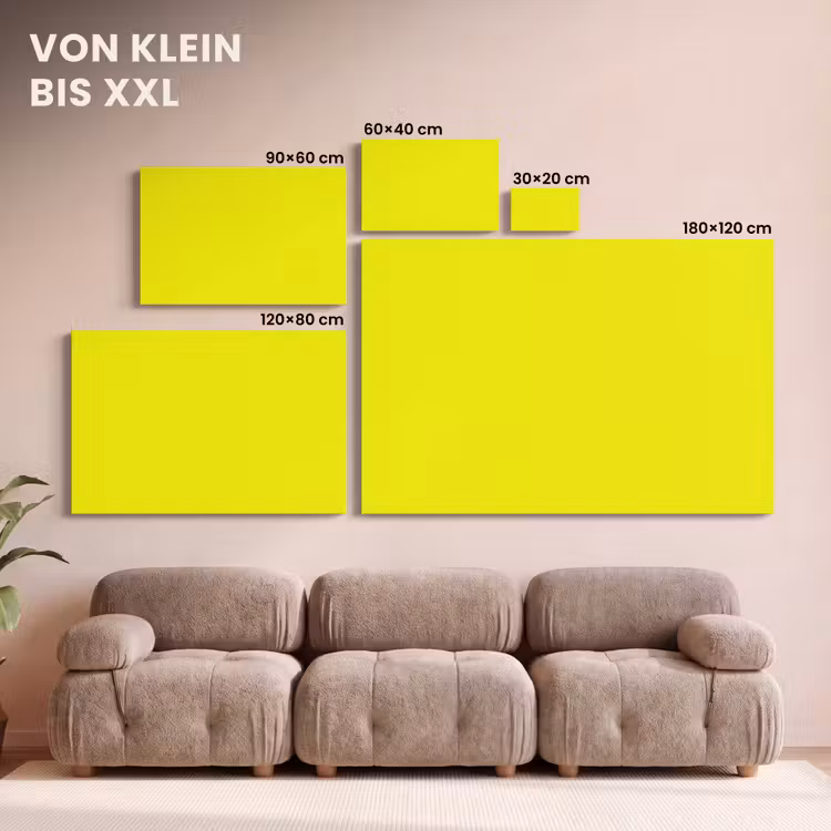 Bright - Canary - Geel canvas 2cm klein 34 -Xsfeer8_DE