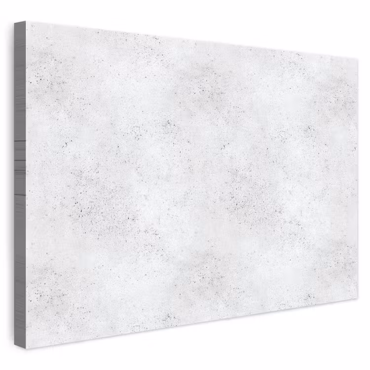 Lichtgrijs - Betonstructuur - Subtiel canvas 2cm klein 34 -3d