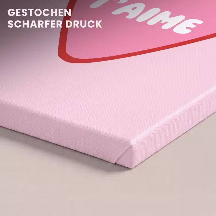 Hart - Frans - Valentijn - Roze canvas 2cm klein -closeup_print_DE
