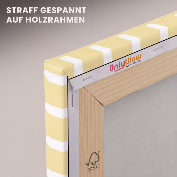 Hartjes - Patroon - Geel canvas 2cm klein 34 -uniquesellingpoint_afwerking-onlywow_DE