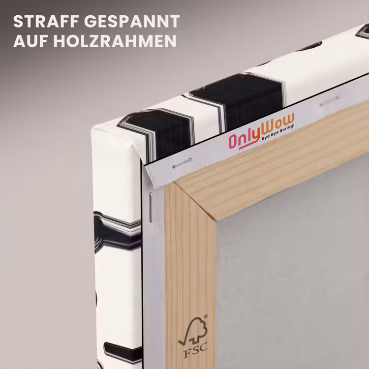 Hartjes - Patroon - Zwart canvas 2cm klein 34 -uniquesellingpoint_afwerking-onlywow_DE