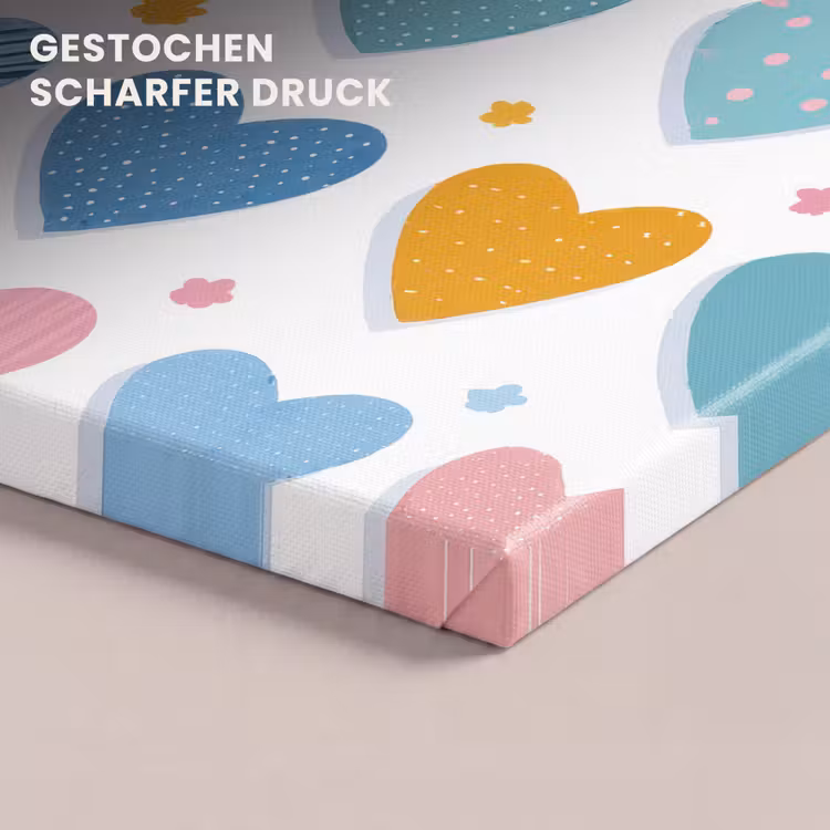 Hartjes - Pastel - Patroon canvas 2cm klein -closeup_print_DE