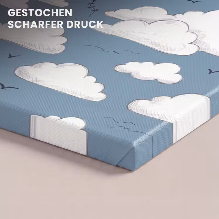 Lucht - Zon - Wolken - Natuur - Blauw canvas 2cm klein -closeup_print_DE