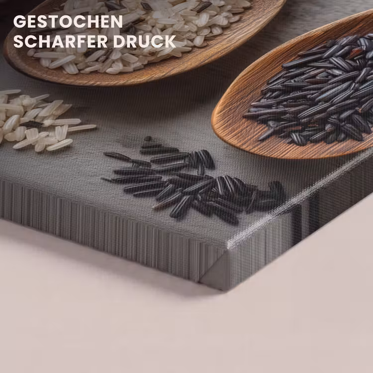 Houten - Lepels - Rijst - Zaden canvas 2cm klein -uniquesellingpoint_afwerking-onlywow_DE