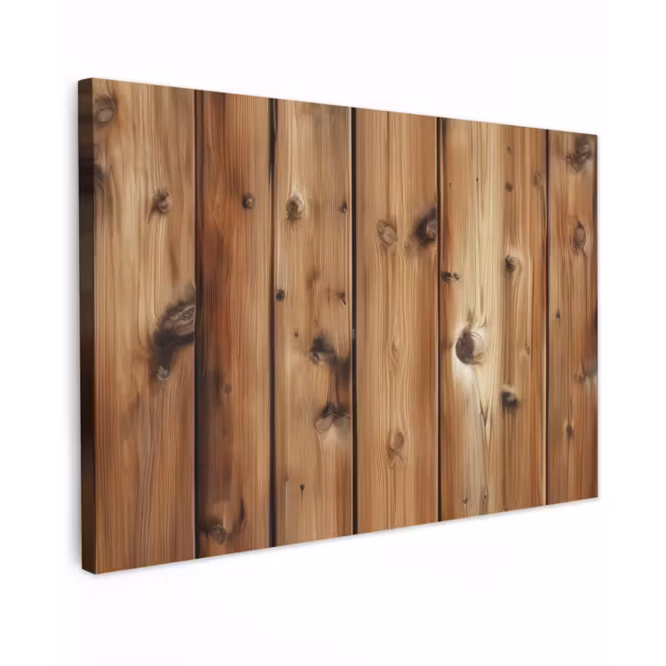Hout - Planken - Bruin canvas 2cm klein -z3d