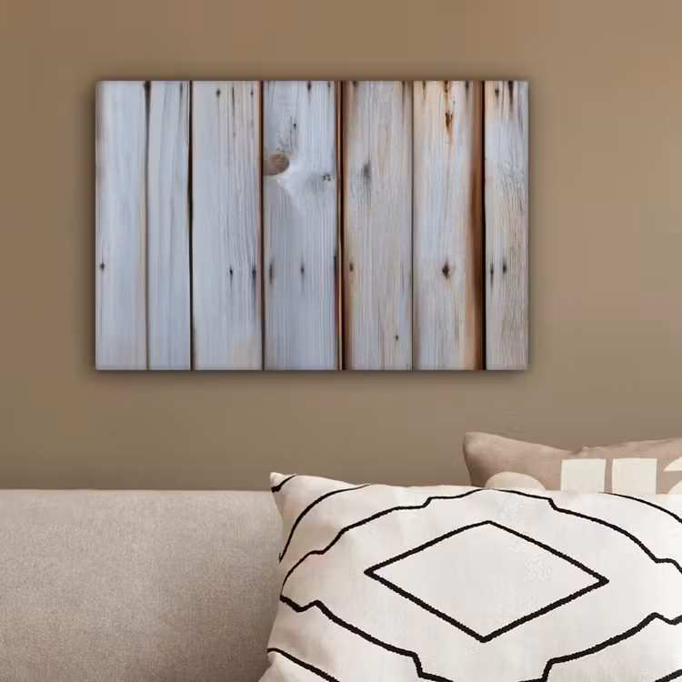 Hout - Planken - Verweerd canvas 2cm klein -sfeer3