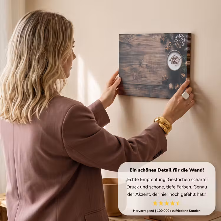 Hout - Landelijk - Warm - Natuur canvas 2cm klein -sfeer3
