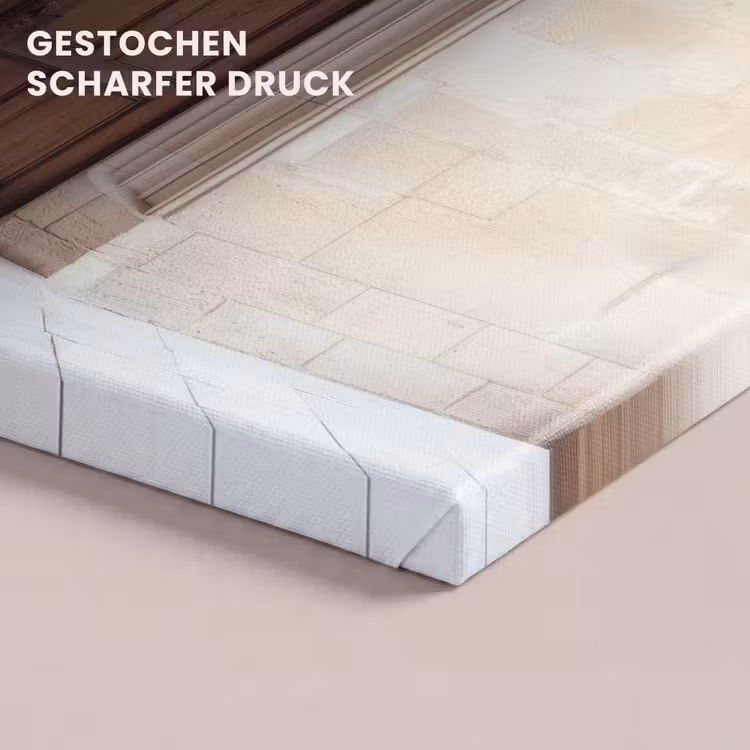 Houten - Deur - Lantaarn canvas 2cm klein -closeup_print_DE