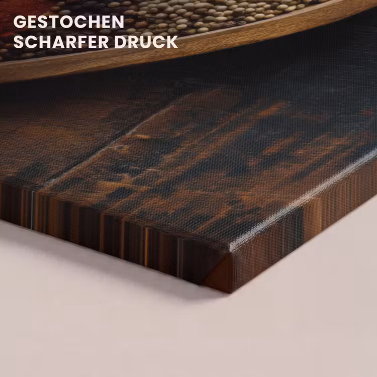Houten - Hart - Kleurrijke - Specerijen canvas 2cm klein -closeup_print_DE