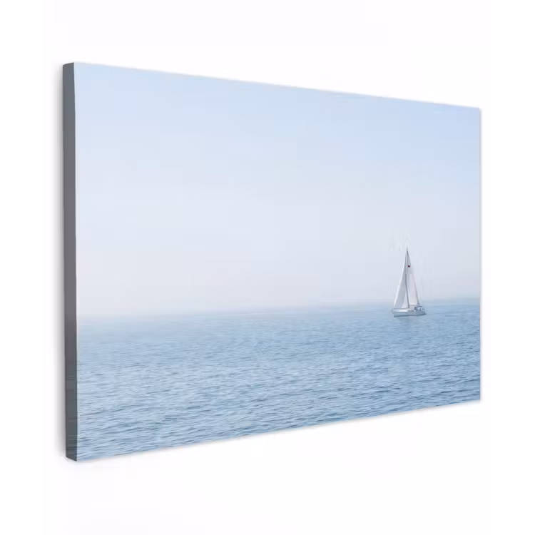 Horizon - Zeilboot - Zee canvas 2cm klein -z3d