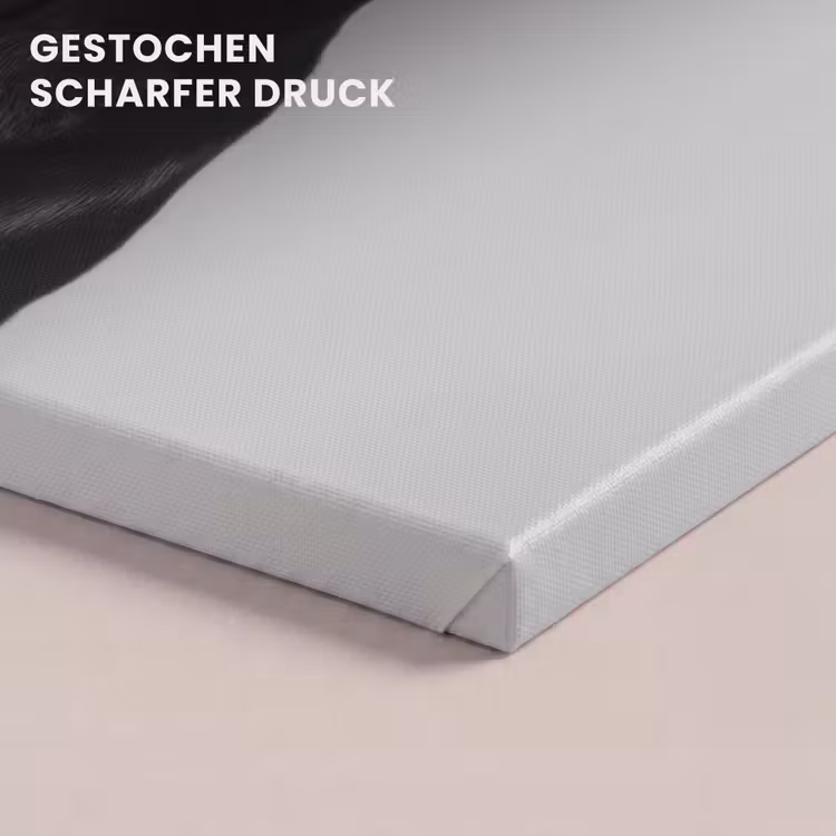 Hond - Zwart - Wijnglas - Zonnebril canvas 2cm klein -closeup_print_DE