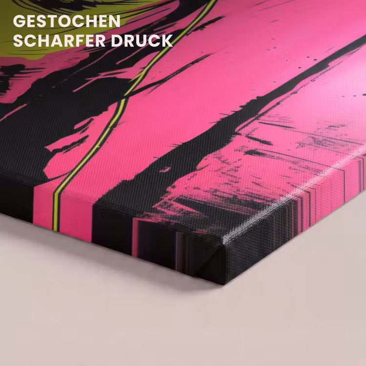 Hond - Zonnebril - Roze - Art canvas 2cm klein -uniquesellingpoint_afwerking-onlywow_DE